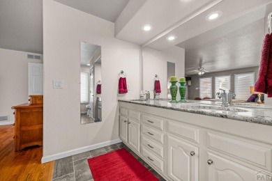 Imagine starting your day with the golf course just steps away on Desert Hawk At Pueblo West in Colorado - for sale on GolfHomes.com, golf home, golf lot