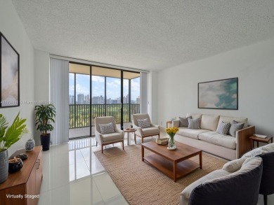 Step inside with me. Newly remodeled luxury condo in Aventura on Turnberry Isle Resort and Club in Florida - for sale on GolfHomes.com, golf home, golf lot