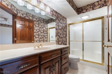 Welcome to this breathtaking brick estate, perfectly positioned on Glenmoor Country Club in Ohio - for sale on GolfHomes.com, golf home, golf lot