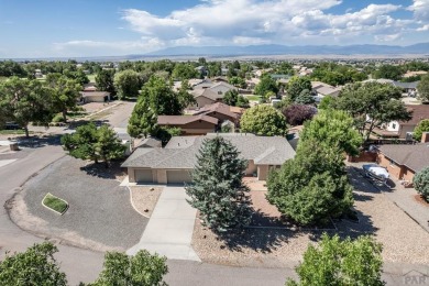 Imagine starting your day with the golf course just steps away on Desert Hawk At Pueblo West in Colorado - for sale on GolfHomes.com, golf home, golf lot