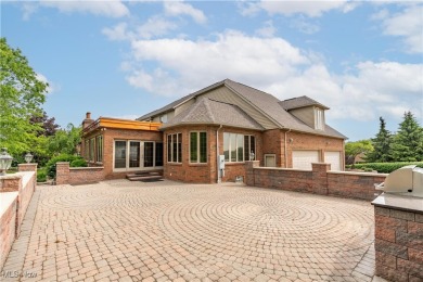 Welcome to this breathtaking brick estate, perfectly positioned on Glenmoor Country Club in Ohio - for sale on GolfHomes.com, golf home, golf lot