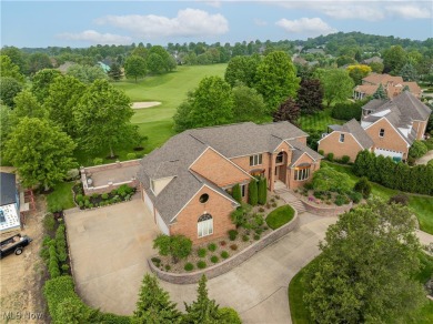 Welcome to this breathtaking brick estate, perfectly positioned on Glenmoor Country Club in Ohio - for sale on GolfHomes.com, golf home, golf lot