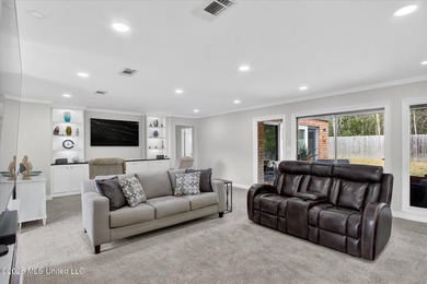 Smart-technology? Yes! Modern conveniences? Yes! Solid brick on Diamondhead Country Club in Mississippi - for sale on GolfHomes.com, golf home, golf lot