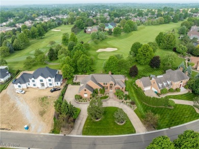 Welcome to this breathtaking brick estate, perfectly positioned on Glenmoor Country Club in Ohio - for sale on GolfHomes.com, golf home, golf lot