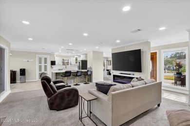 Smart-technology? Yes! Modern conveniences? Yes! Solid brick on Diamondhead Country Club in Mississippi - for sale on GolfHomes.com, golf home, golf lot