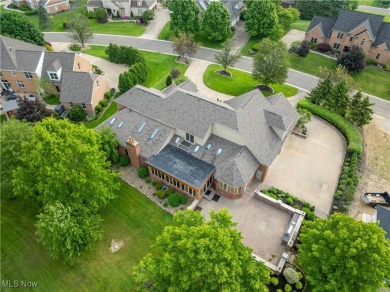 Welcome to this breathtaking brick estate, perfectly positioned on Glenmoor Country Club in Ohio - for sale on GolfHomes.com, golf home, golf lot