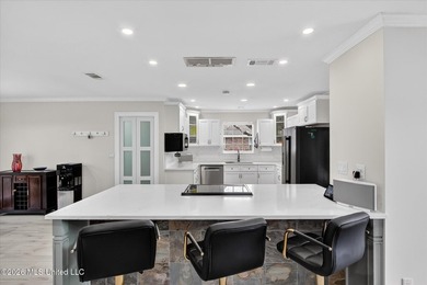 Smart-technology? Yes! Modern conveniences? Yes! Solid brick on Diamondhead Country Club in Mississippi - for sale on GolfHomes.com, golf home, golf lot