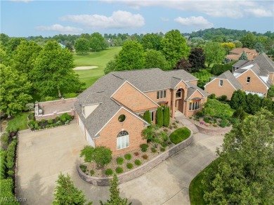 Welcome to this breathtaking brick estate, perfectly positioned on Glenmoor Country Club in Ohio - for sale on GolfHomes.com, golf home, golf lot