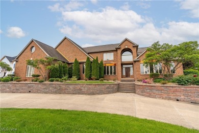 Welcome to this breathtaking brick estate, perfectly positioned on Glenmoor Country Club in Ohio - for sale on GolfHomes.com, golf home, golf lot