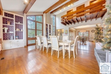 This unique contemporary style home has so many tranquil and on Chatmoss Country Club in Virginia - for sale on GolfHomes.com, golf home, golf lot