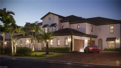 Luxurious new construction coach home in Nerano at Miromar Lakes on The Club At Grandezza in Florida - for sale on GolfHomes.com, golf home, golf lot