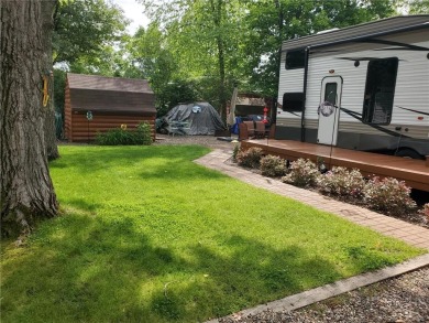Beautiful lot nestled in the desirable Whitebirch Camping on Breezy Point Golf Course Resort in Minnesota - for sale on GolfHomes.com, golf home, golf lot