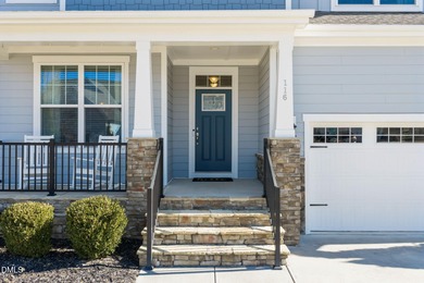 Tucked into a quiet pocket of 12 Oaks, 116 Edgegrove Lane on The Club At Twelve Oaks in North Carolina - for sale on GolfHomes.com, golf home, golf lot