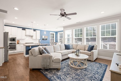 Tucked into a quiet pocket of 12 Oaks, 116 Edgegrove Lane on The Club At Twelve Oaks in North Carolina - for sale on GolfHomes.com, golf home, golf lot