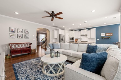 Tucked into a quiet pocket of 12 Oaks, 116 Edgegrove Lane on The Club At Twelve Oaks in North Carolina - for sale on GolfHomes.com, golf home, golf lot