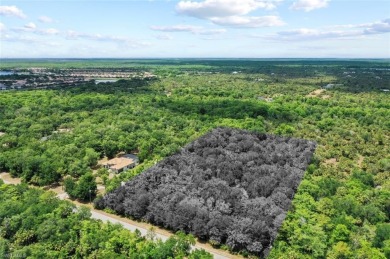 Prime 5-Acre Lot in Desirable Golden Gate Estates, Naples. This on The Club At Twin Eagles in Florida - for sale on GolfHomes.com, golf home, golf lot