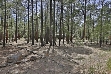 Oversized, level residential  building lot with mature ponderosa on Pinetop Lakes Country Club in Arizona - for sale on GolfHomes.com, golf home, golf lot