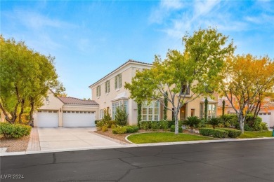 This one-of-a-kind gem in the gated Christopher Communities is on Southern Highlands Golf Club in Nevada - for sale on GolfHomes.com, golf home, golf lot