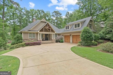Discover elevated golf living in this exquisite golf home on Reynolds Lake Oconee - The Oconee in Georgia - for sale on GolfHomes.com, golf home, golf lot
