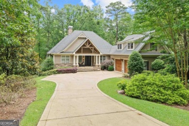 Discover elevated golf living in this exquisite golf home on Reynolds Lake Oconee - The Oconee in Georgia - for sale on GolfHomes.com, golf home, golf lot