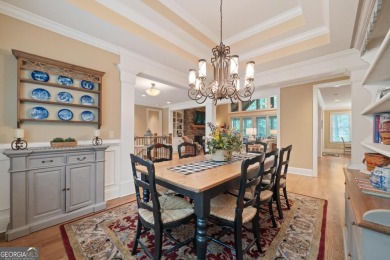 Discover elevated golf living in this exquisite golf home on Reynolds Lake Oconee - The Oconee in Georgia - for sale on GolfHomes.com, golf home, golf lot