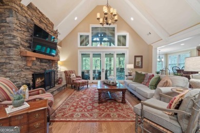 Discover elevated golf living in this exquisite golf home on Reynolds Lake Oconee - The Oconee in Georgia - for sale on GolfHomes.com, golf home, golf lot