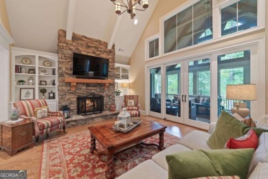 Discover elevated golf living in this exquisite golf home on Reynolds Lake Oconee - The Oconee in Georgia - for sale on GolfHomes.com, golf home, golf lot