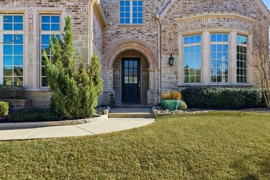 Experience luxury living with this exceptional custom home on Lantana Golf Club in Texas - for sale on GolfHomes.com, golf home, golf lot