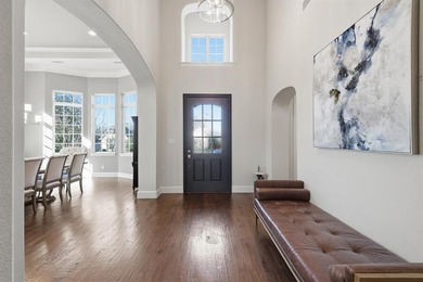 Experience luxury living with this exceptional custom home on Lantana Golf Club in Texas - for sale on GolfHomes.com, golf home, golf lot