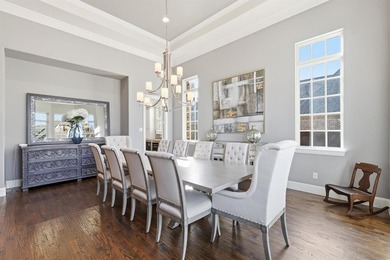 Experience luxury living with this exceptional custom home on Lantana Golf Club in Texas - for sale on GolfHomes.com, golf home, golf lot