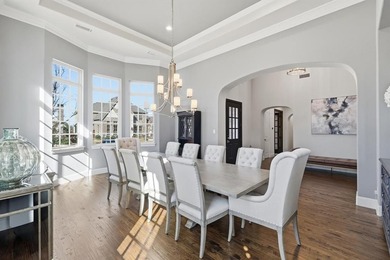 Experience luxury living with this exceptional custom home on Lantana Golf Club in Texas - for sale on GolfHomes.com, golf home, golf lot