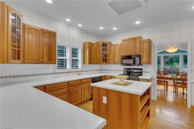 Welcome to 246 Broadmoor Drive--an elegant all-brick home in the on Oak Valley Golf Club in North Carolina - for sale on GolfHomes.com, golf home, golf lot