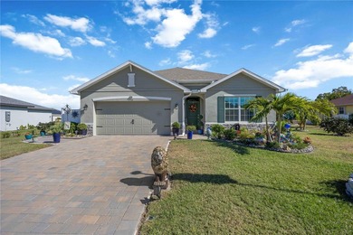 Welcome to this beautifully maintained 2023-built home in the on Burnt Store Golf Club in Florida - for sale on GolfHomes.com, golf home, golf lot