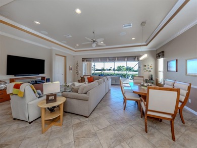 Luxurious country club living with premium water and golf views on Venetian Golf and River Club in Florida - for sale on GolfHomes.com, golf home, golf lot