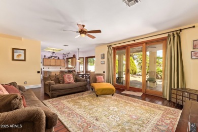 Welcome to this stunning Tuscan-style home on a premium lot with on The Legend at Arrowhead in Arizona - for sale on GolfHomes.com, golf home, golf lot