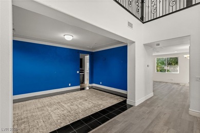 This European-inspired, former model home sits on a premium golf on Tuscany Golf Club in Nevada - for sale on GolfHomes.com, golf home, golf lot