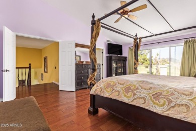 Welcome to this stunning Tuscan-style home on a premium lot with on The Legend at Arrowhead in Arizona - for sale on GolfHomes.com, golf home, golf lot