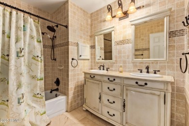 Welcome to this stunning Tuscan-style home on a premium lot with on The Legend at Arrowhead in Arizona - for sale on GolfHomes.com, golf home, golf lot