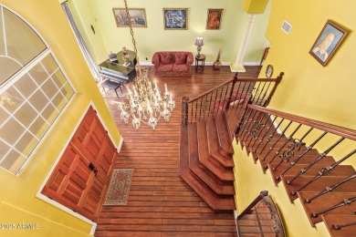 Welcome to this stunning Tuscan-style home on a premium lot with on The Legend at Arrowhead in Arizona - for sale on GolfHomes.com, golf home, golf lot