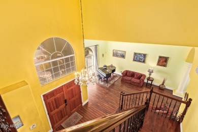 Welcome to this stunning Tuscan-style home on a premium lot with on The Legend at Arrowhead in Arizona - for sale on GolfHomes.com, golf home, golf lot