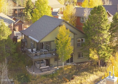 This stunning open Ranch plan is nestled at the end of a on Headwaters Golf Course At Granby Ranch in Colorado - for sale on GolfHomes.com, golf home, golf lot