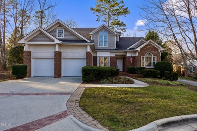 Gorgeous brick home with 3 bedrooms, 2 flex rooms, in the on Governors Club in North Carolina - for sale on GolfHomes.com, golf home, golf lot