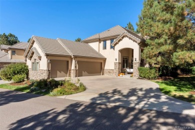 Discover luxury, convenience, and serenity in this stunning home on Country Club at Castle Pines in Colorado - for sale on GolfHomes.com, golf home, golf lot