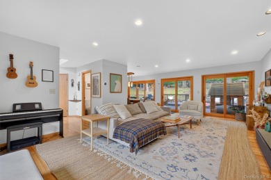 Nestled on nearly two acres of lush, tree-lined property, this on Hudson National Golf Club in New York - for sale on GolfHomes.com, golf home, golf lot