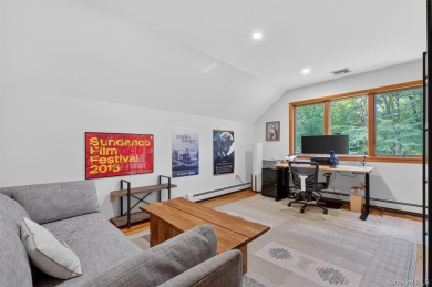 Nestled on nearly two acres of lush, tree-lined property, this on Hudson National Golf Club in New York - for sale on GolfHomes.com, golf home, golf lot
