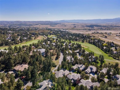 Discover luxury, convenience, and serenity in this stunning home on Country Club at Castle Pines in Colorado - for sale on GolfHomes.com, golf home, golf lot