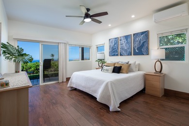 With sweeping 180-degree ocean views and a backdrop of 5 on Waikoloa Village Golf Club in Hawaii - for sale on GolfHomes.com, golf home, golf lot