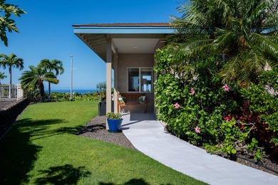 With sweeping 180-degree ocean views and a backdrop of 5 on Waikoloa Village Golf Club in Hawaii - for sale on GolfHomes.com, golf home, golf lot