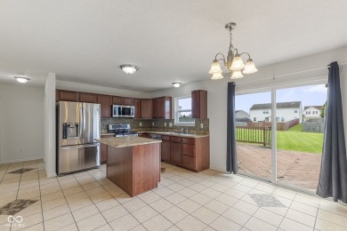 This spacious 5-bedroom, 3-bath home in the desirable Winding on Winding Ridge Golf Club in Indiana - for sale on GolfHomes.com, golf home, golf lot