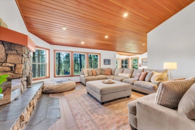 Discover the perfect blend of rustic charm and modern comfort in on Tahoe Donner Golf Course in California - for sale on GolfHomes.com, golf home, golf lot